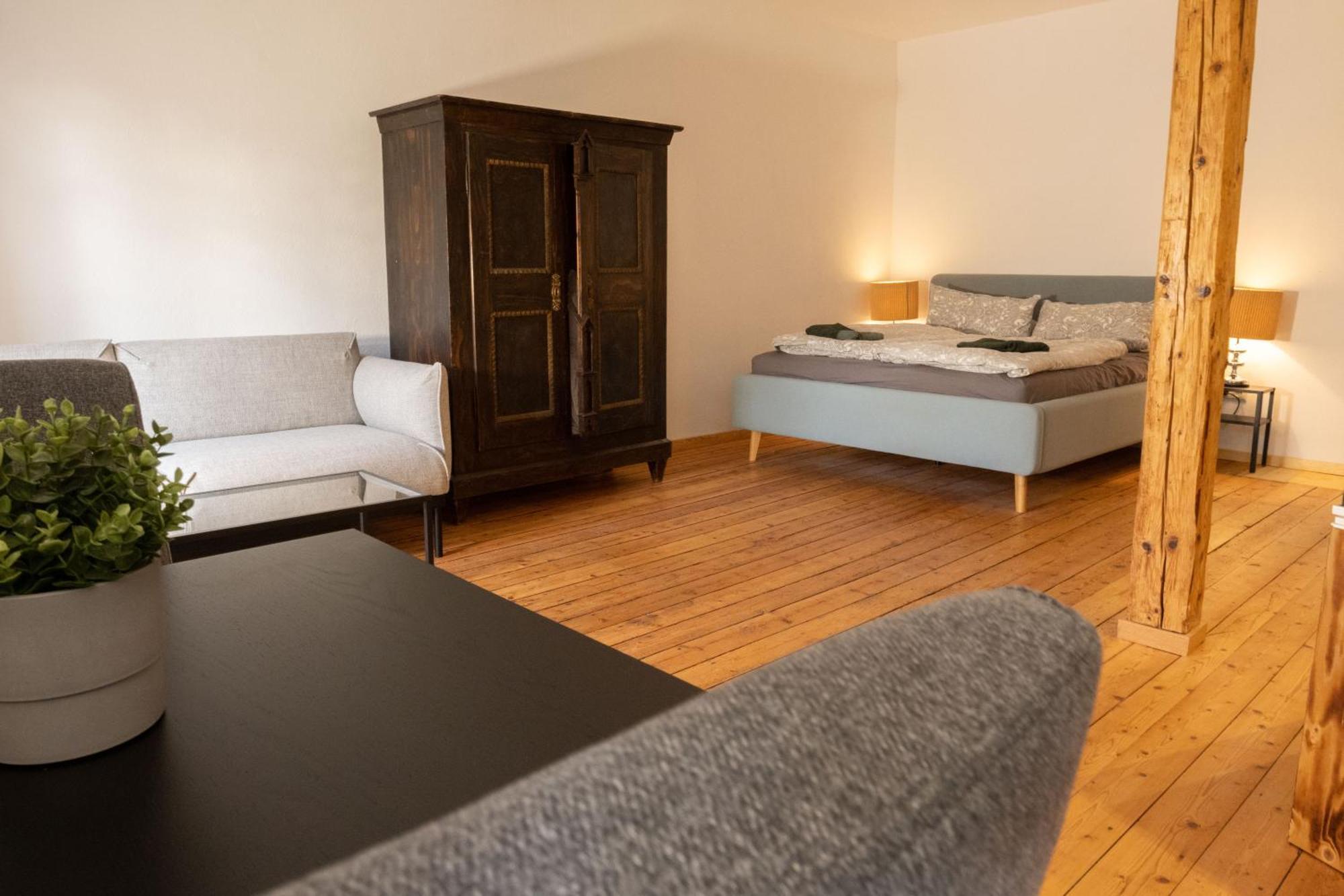 Loft Apartment Mit Grosser Badewanne B Mugeln Kültér fotó